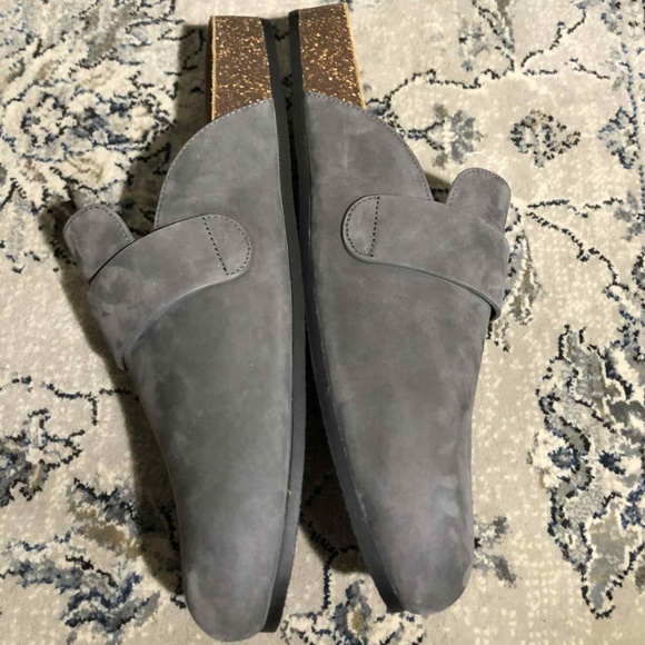 Tory Burch Mellow Hardware Mules Charcoal - Picture 9 of 9